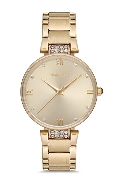 North West Taşlı Gold Kadın Kol Saati