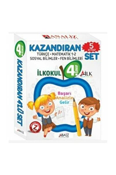 Analiz Yayınları 4.sınıf Tüm Dersler Konu Anlatımlı Set - 5 Kitap - Yayınları