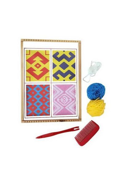 HBK Wooden Carpet Weaving Set