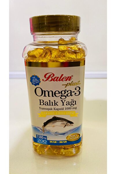 Balen زيت السمك أوميجا 3 200 كبسولة