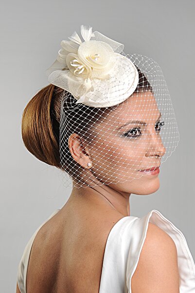 Turkuaz Nikah Şapkası