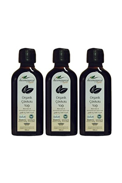 Harmanyeri Organik Çörekotu Yağı 100 Ml 3 Adet