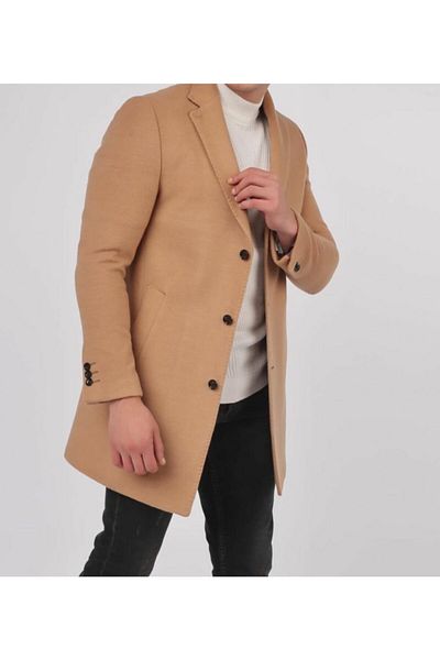 Brango Men's Brown Coat