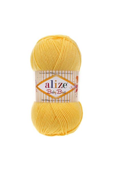 Alize Baby Best El Örgü İpi (5 Li Paket) - 344-gri