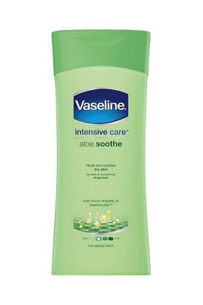 Vaseline 200 Ml Aloe Vera Freshness - Vaseline Intensive Care Lotion