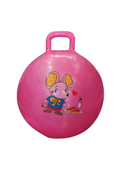 Efe Toys Çocuk Pembe Zıp Zıp Top Pilates Topu