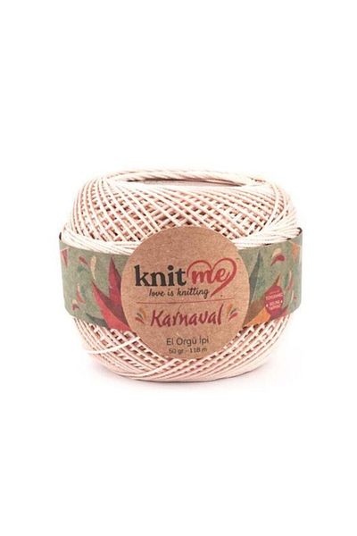 knitme Knit Me Carnival Πλεκτό Χέρι Πλεκτό Σπάνιο Πούδρα | 3400 |   50 γρ