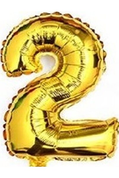 Ekin Süs بالون فويل ذهبي مكون من رقمين