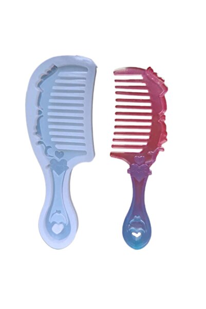 TT Tahtakale Toptancıları Epoksi Silikon Kalıp Dalgalı Tarak Kalıbı 17 cm-46