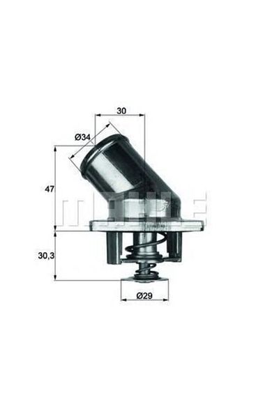 MAHLE Astra-F 1.8 2.0I Thermostat - Vectra-A 1338060 90352677   Sot