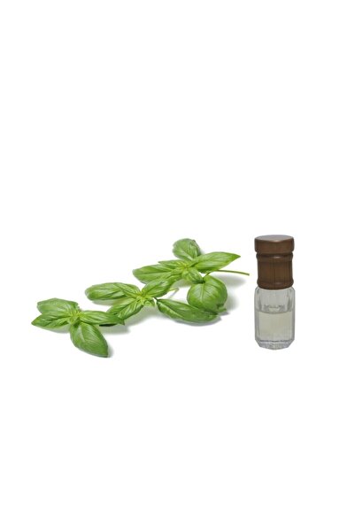 Meridyen Reyhan Buhar Distile Ocimum Basilicum Natürel Koku 1ml
