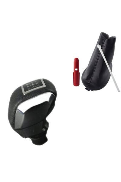 ZETOTO Dacia Logan Sports Gear Shift Knob Gaiter Set 5 Advance Number 1