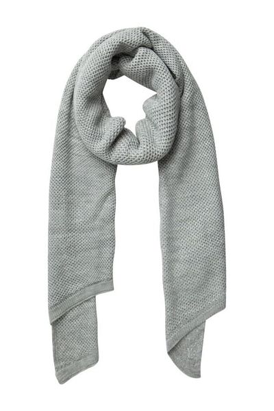 PIECES Women's Gray Shawl