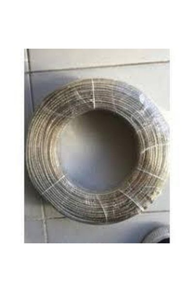 ÜNALLARTARIM 150 Meters Insulated Steel Rope - 3 Mm Insulated Clothesline