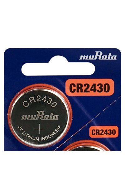 MURATA Cr 2430 Pil (1ad) 3v Lithium Pil (son Kullanım 2028)