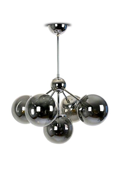 TRENDVAGONU Balon Krom 5'li Avize