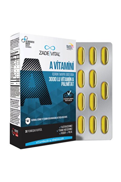 Zade Vital Vitamin Blister - 30 Capsules Column