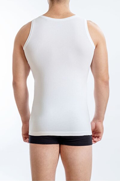 SEASOUL 3-Piece Men's Bamboo White Athlete Basic