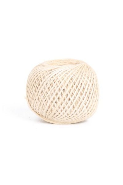 E Elmas Beige Jute Decorative Decoration Thread 100 gr