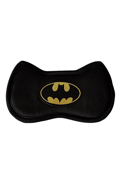 Kostüm Sarayı Batman Amblemli Siyah Uyku Maskesi | Uyku Bandı