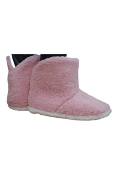 MAGİCAL STORY M/s Kaymaz Termo Tabanlı Ses Yapmayan Kadın Panduf Ev Yarım Bot