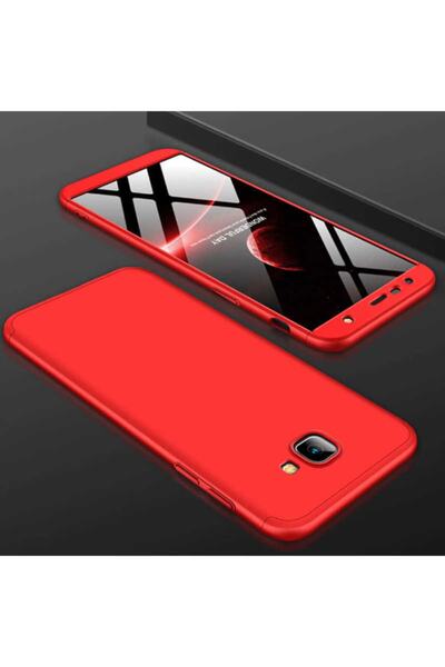 Samsung Galaxy J4 Plus Hard Silicone Case (matte Look Ultra Thin) Red