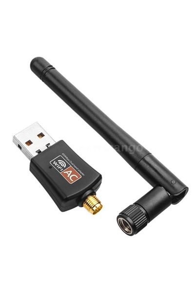 Platoon USB Wifi Adapter Ac 600Mbps Dual Band 2.4Ghz / 5Ghz Wi-Fi Dongle 2088