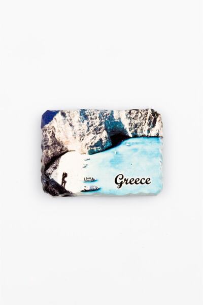 Dünyadan Hediyeler Yunanistan Kırık Magnet