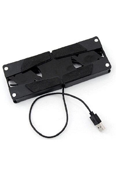 Alfais 4275 Laptop Notebook Altı Katlanabilen Usb Mini Çift Fanlı Soğutucu