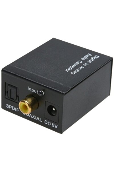 Alfais 5057 Dijital To Analog 3.5mm Optik Ses Tos Çevirici Dönüştürücü Adaptör