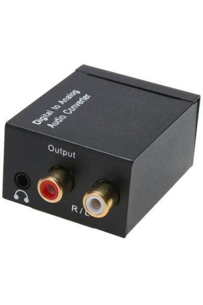 Alfais 5057 Dijital To Analog 3.5mm Optik Ses Tos Çevirici Dönüştürücü Adaptör