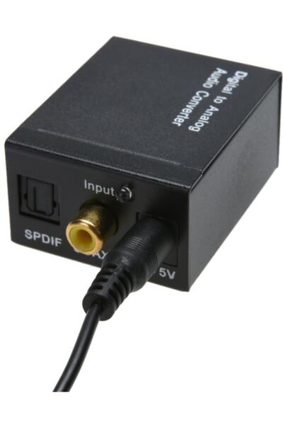 Alfais 5057 Dijital To Analog 3.5mm Optik Ses Tos Çevirici Dönüştürücü Adaptör