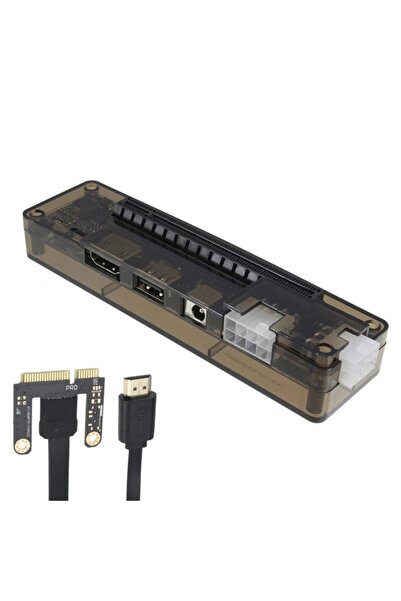 Alfais 4250 Mini Pci E Ekspress V8.0 Exp Gdc Harici Ekran Kartı Atx Power Tak...