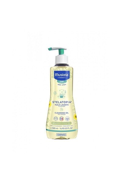 Mustela Stelatopia 500 ml Baby Cleansing Oil - Cleansing Oil