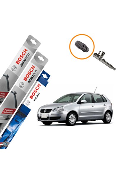 Bosch Vw Polo Muz Silecek Takımı Ön Ve Arka Aeroeco 2002-2005