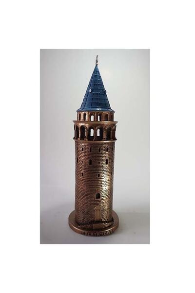 Hediye Seviyorum Galata Kulesi Bronz 41 cm