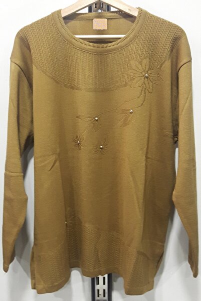 YILDIZ Ženska bluza od pletiva u senf boji