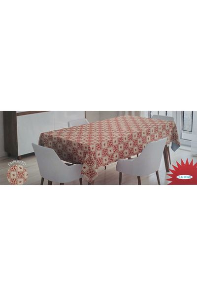 CLK Home Lined Erasable PVC Oilcloth Plastic Tablecloth
