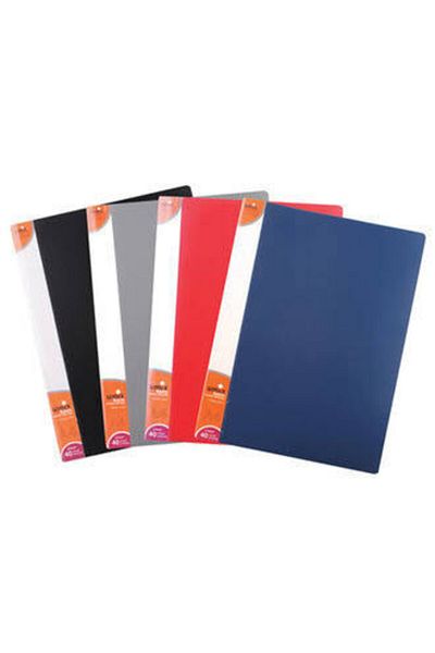 Umix Basic A4 Presentation File 20 Pieces (navy blue)