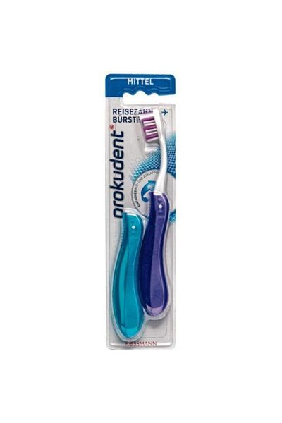 prokudent Travel Toothbrush Set of 2