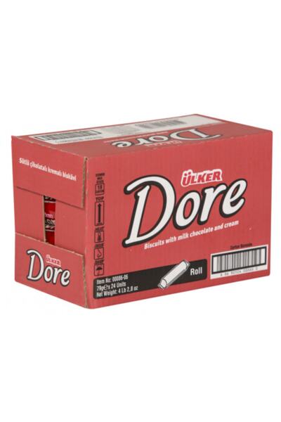 Dore Ülker Dolgu Çikikolatalı Bisküvi 86 Gr (24 Adet)