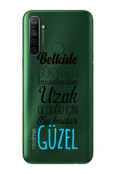 Spoyi Super Transparent Silicone Phone Case with Belkide Design Oppo Realmi 5I