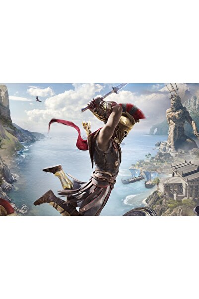 hediyeniburadabul Assassin's Creed Odyssey Ξύλινο/MDV Έπιπλο