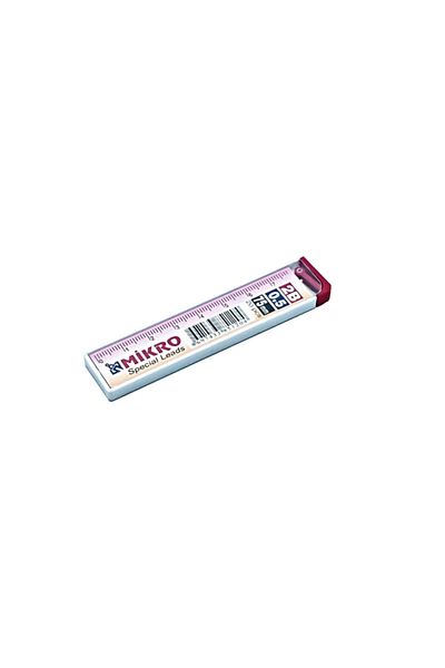 Mikro قلم رصاص 2b - 75 مم 0.7 مع مسطرة (24 أنبوبًا)