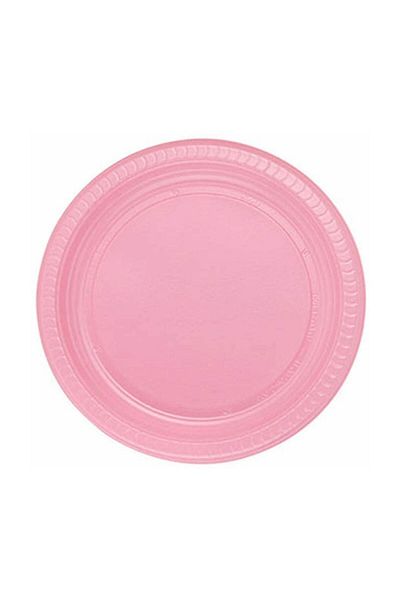 Partyheavenn Pink Plastic Plate