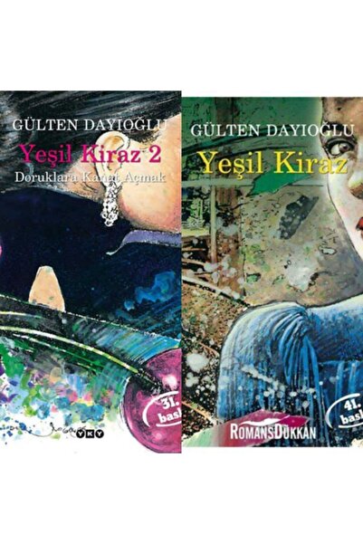 Yapı Kredi Yayınları Yeşil Kiraz 1-2 Set (2 Kitap) / Gülten Dayıoğlu / TELFON...