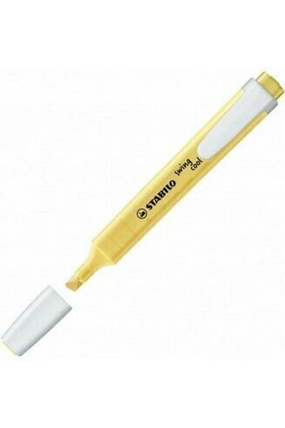 Stabilo Swing Cool Highlighter Pen Pastel Yellow Art No:275/144-8