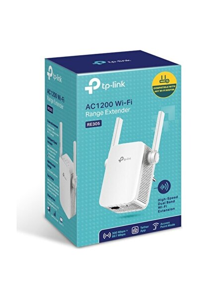 TP-LINK RE305 867 Mbps Wifi Range Extender-Menzil Genişletici AC1200