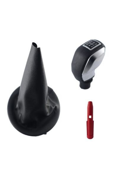 Moda Garage Citroen Berlingo Vites Körüğü Ve Mat Gri Spor Vites Topuzu Kapaklı