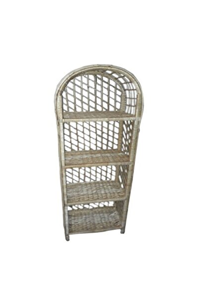 Bygolden Dekoratif Hasır 4'lü Raf